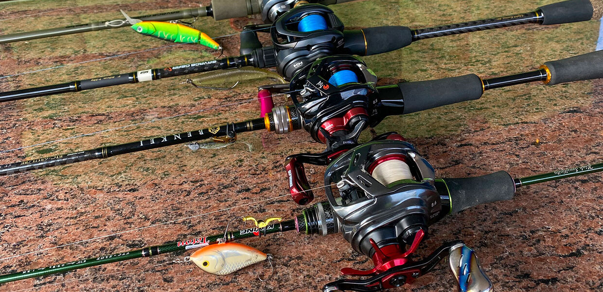 Fischen mit Baitcaster