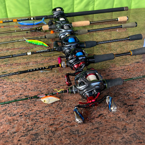 Fischen mit Baitcaster