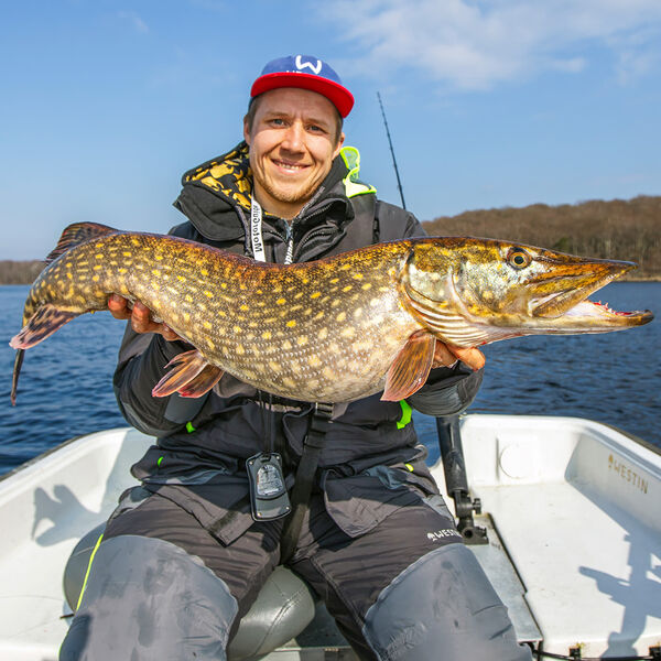 Schleppen auf Hecht